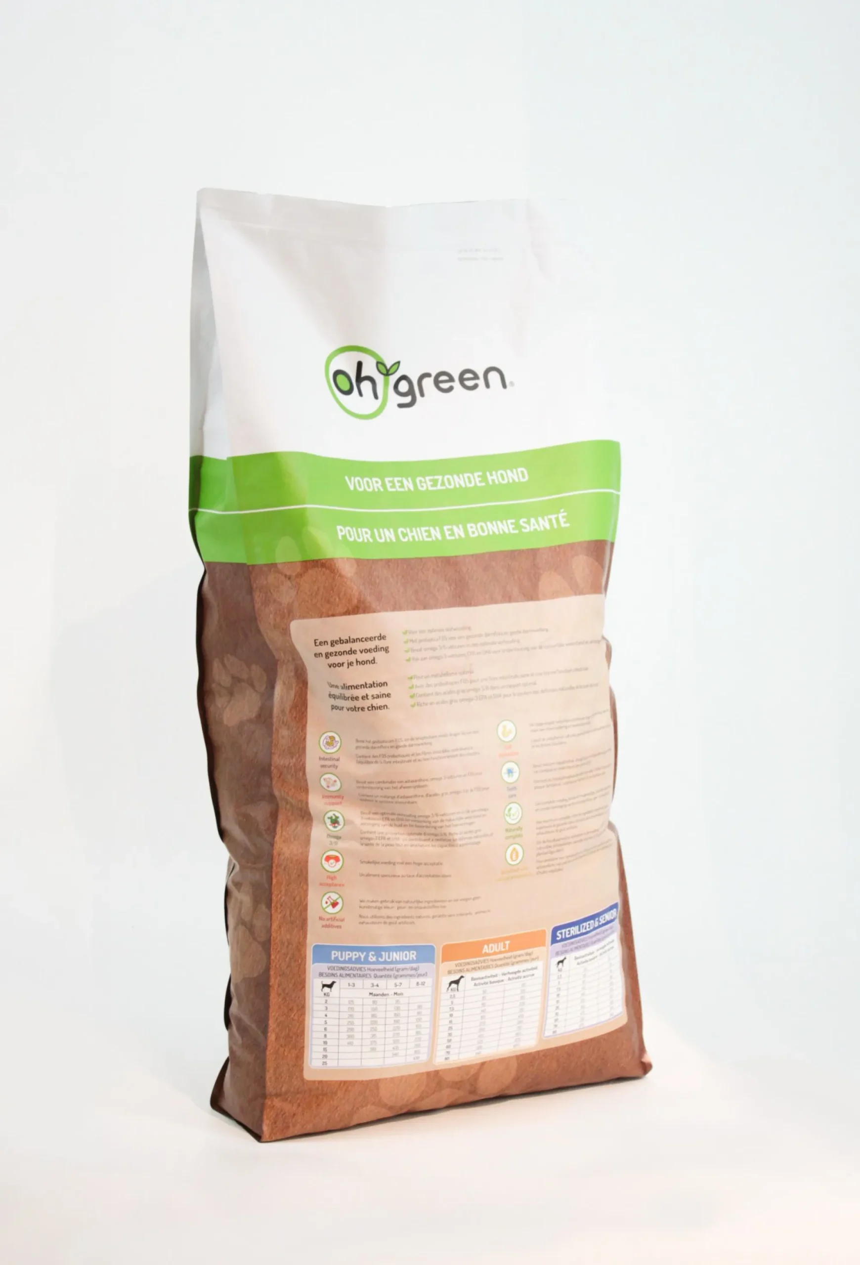 Werelddierendag|Hond Voeding|ohgreen Hondenbrokken adult salmon 12kg