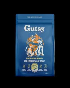Hond Voeding|ohgreen Hondenbrokken witte vis en insect 2kg large adult