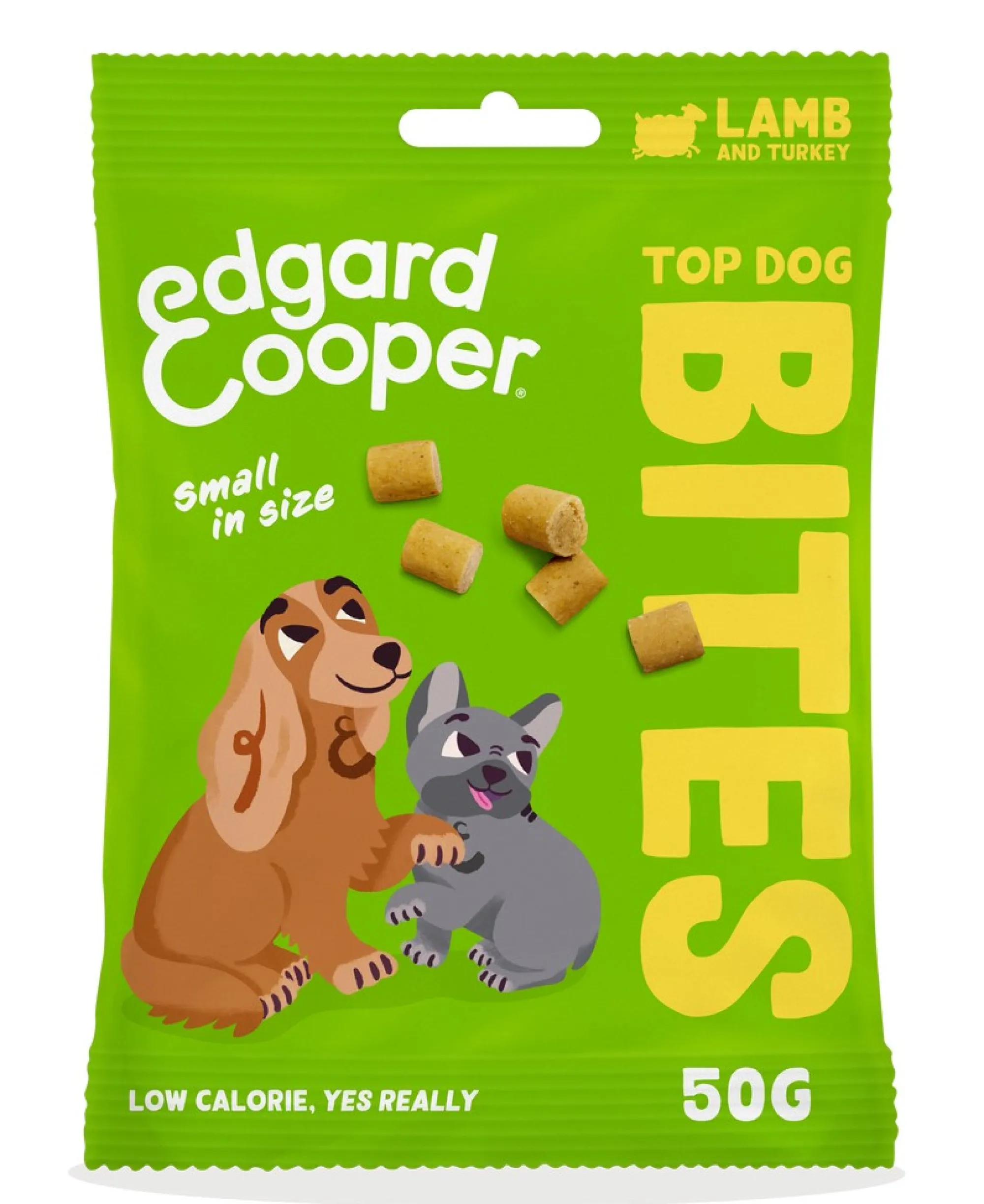 Hond Voeding|ohgreen Hondensnack treats top dog bites met lam en kalkoen