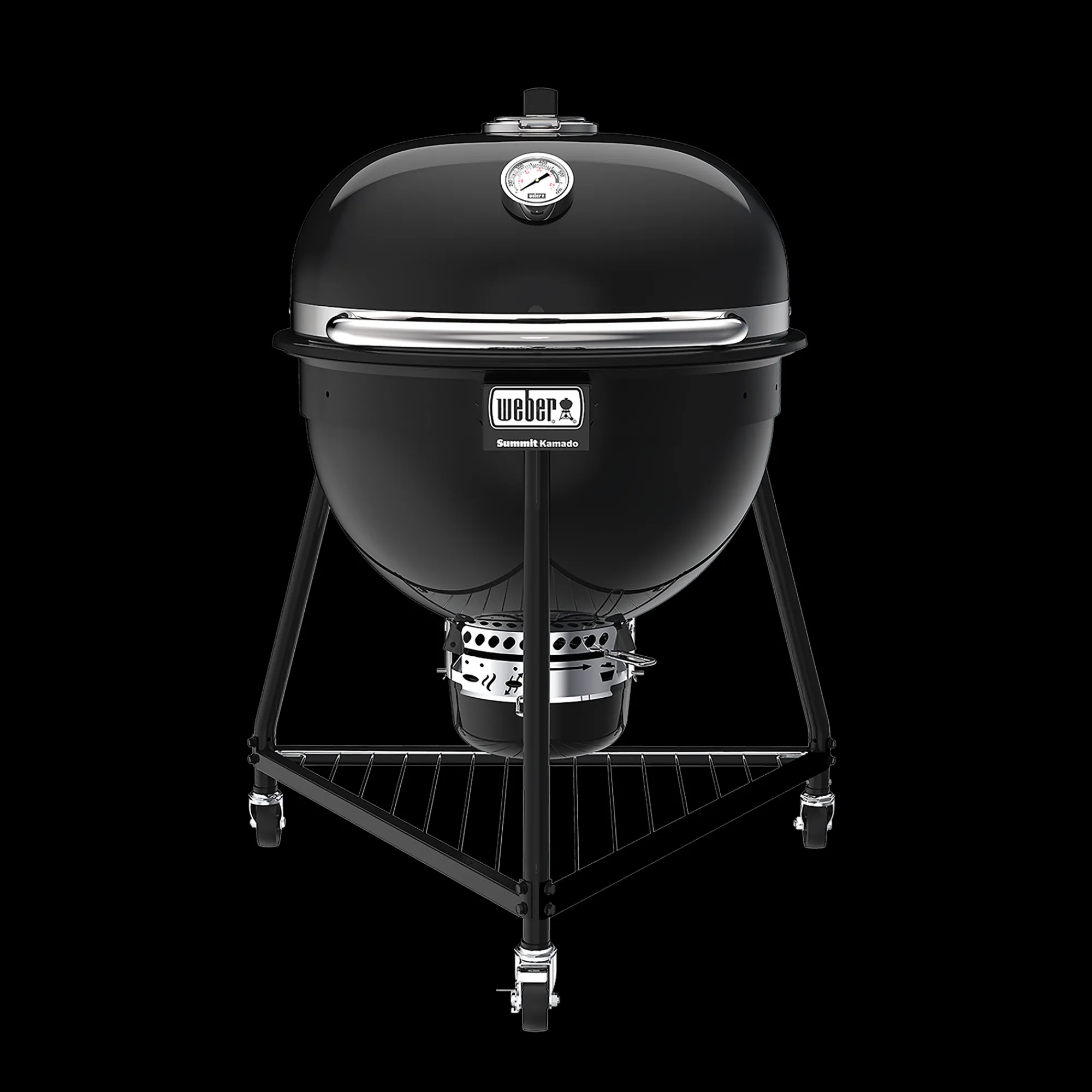 Bbq|ohgreen Houtskoolbarbecue Summit Kamado E-6, Black