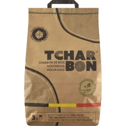 Brandstof En Aanmaak|Ecocheques|ohgreen Houtskoolzak 100% belg 3kg