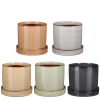 Potten En Vazen|ohgreen Inger Pot met schotel - h13,5xd15cm