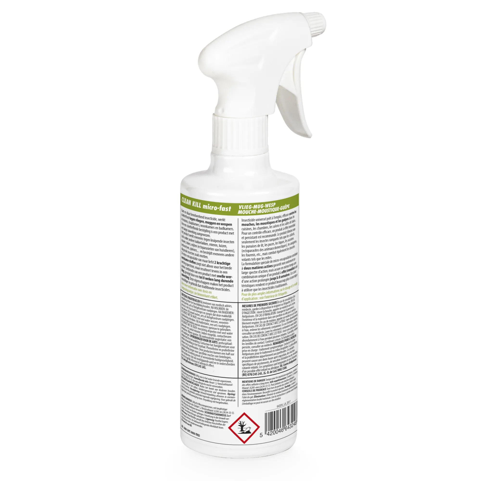 Vliegen En Wespen|ohgreen Insecticide spray tegen vlieg/mug/wesp