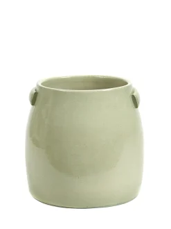 Potten En Vazen|ohgreen Jars Pot tabor m green d25h24