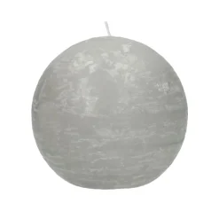Kaarsen|ohgreen KAARS BOL ⌀ 9 CM LINNEN