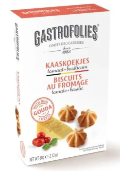 Voeding|ohgreen Kaaskoekjes tomaat & basilicum