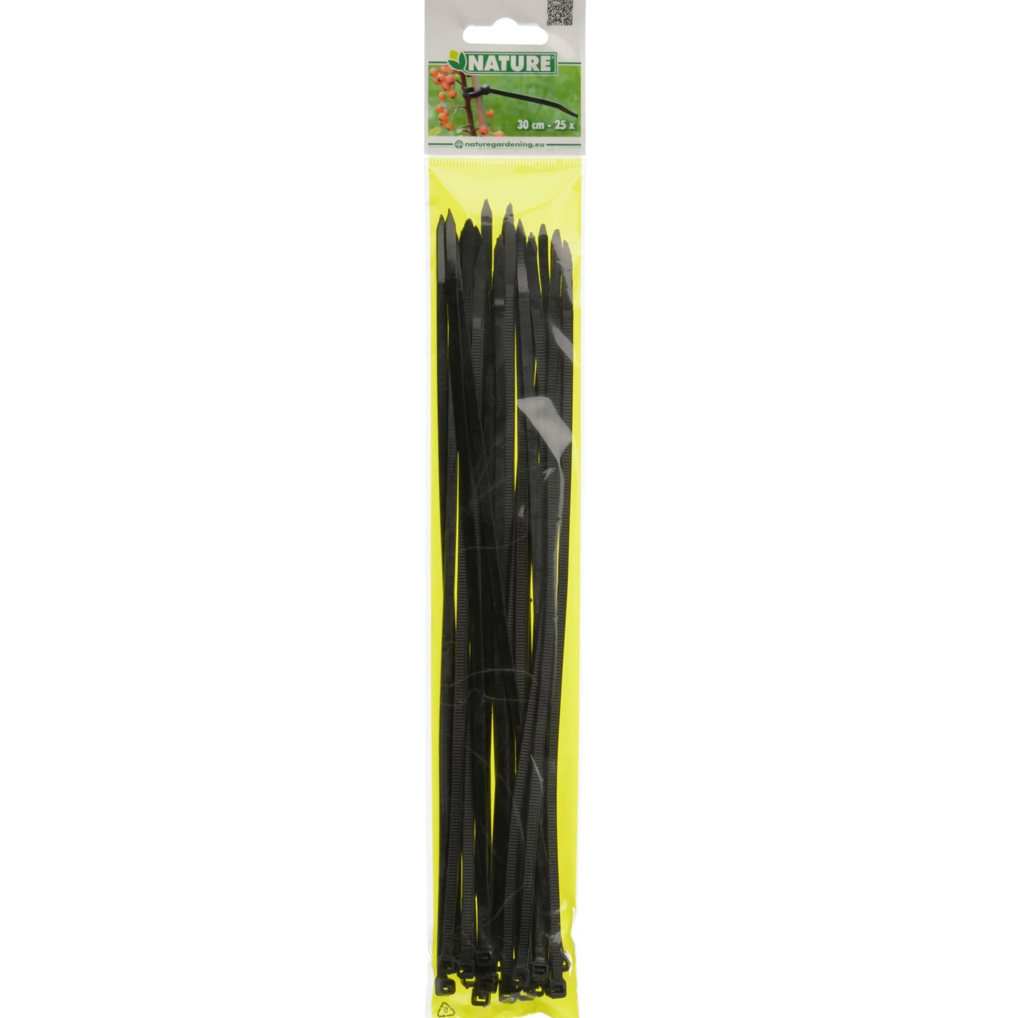 Bind En Steun|Ecocheques|ohgreen Kabelbinder 30cm zwart 25 stuks