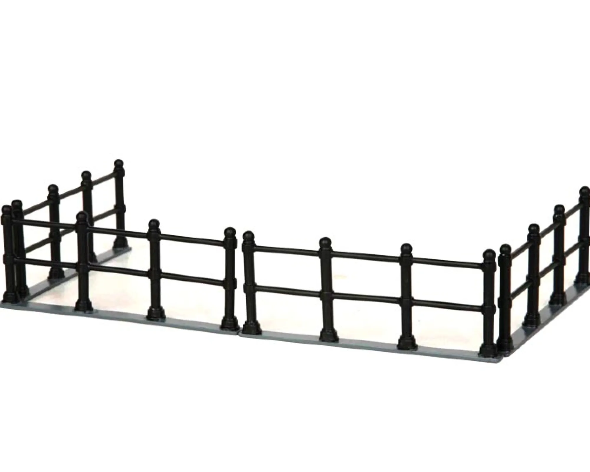 Lemax Kerstdorpen|ohgreen Kanaal hek, set van 4