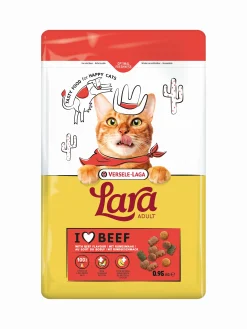 Werelddierendag|Kat Voeding|ohgreen Kattenbrokken lara adult with beef flavour 950g