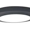 Verlichting|ohgreen Kayah wand / plafondlamp donkergrijs led 16.1ww