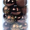 Kerstballen|ohgreen Kerstbal cacao (30sts)