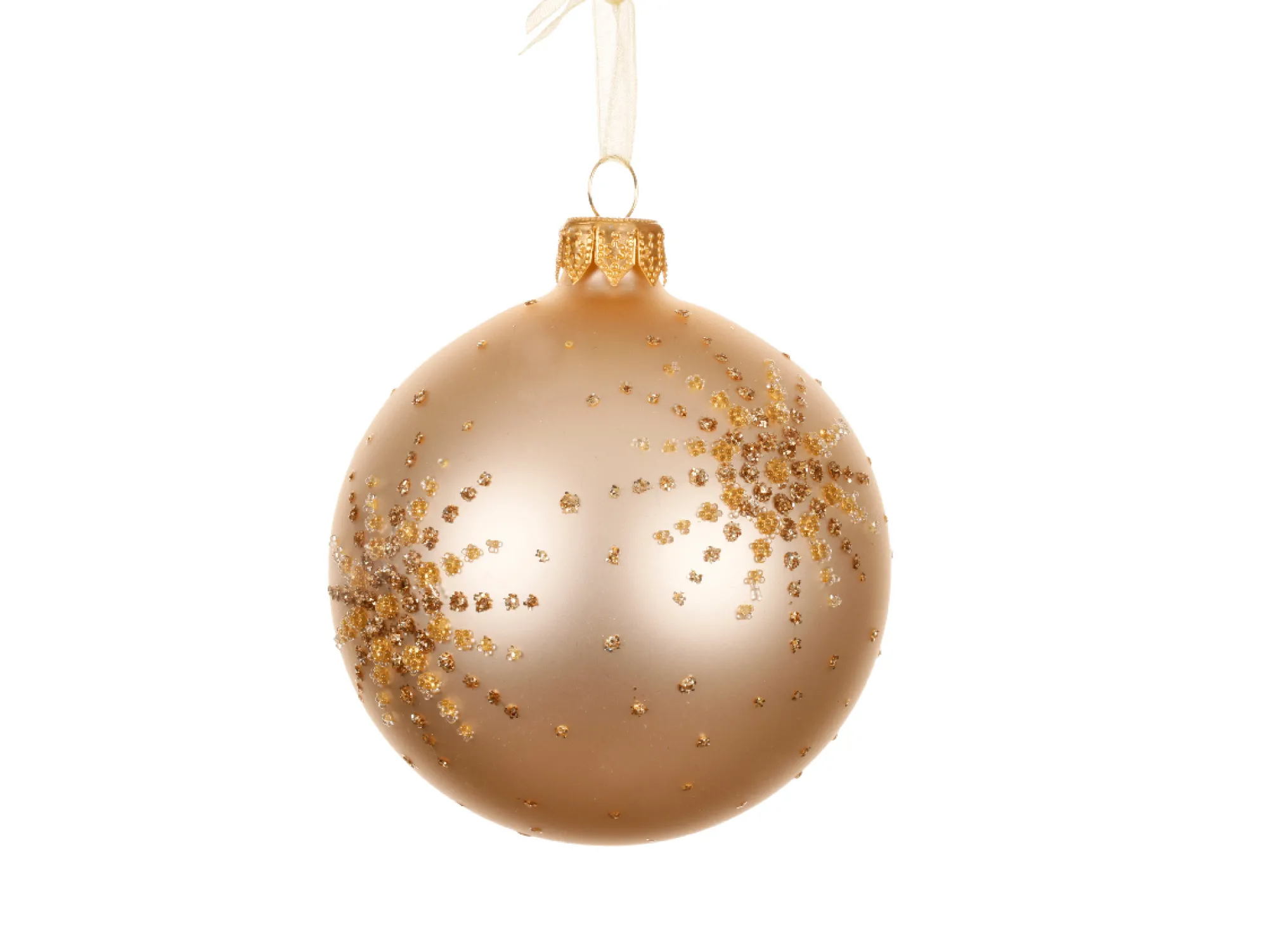 Kerstballen|Thema Luxury|ohgreen Kerstbal glas mat
