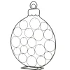 Kerstdecoratie|ohgreen Kerstbal ijzer
