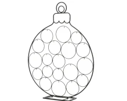 Kerstdecoratie|ohgreen Kerstbal ijzer