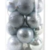 Kerstballen|ohgreen Kerstbal lichtblauw (16sts)