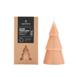 Kaarsen|ohgreen Kerstkaars perzik