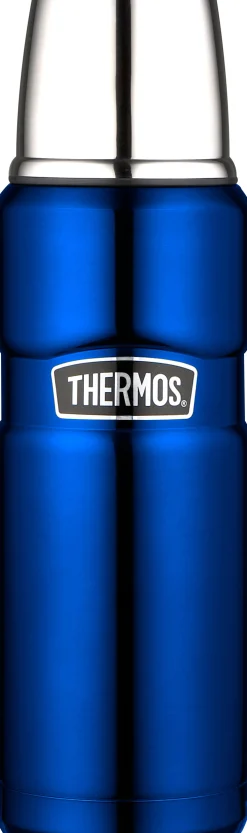 Onderweg|ohgreen King isoleerfles metalic blauw 470ml