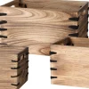 Meubilair|ohgreen kistenset in paulownia hout 3 delig