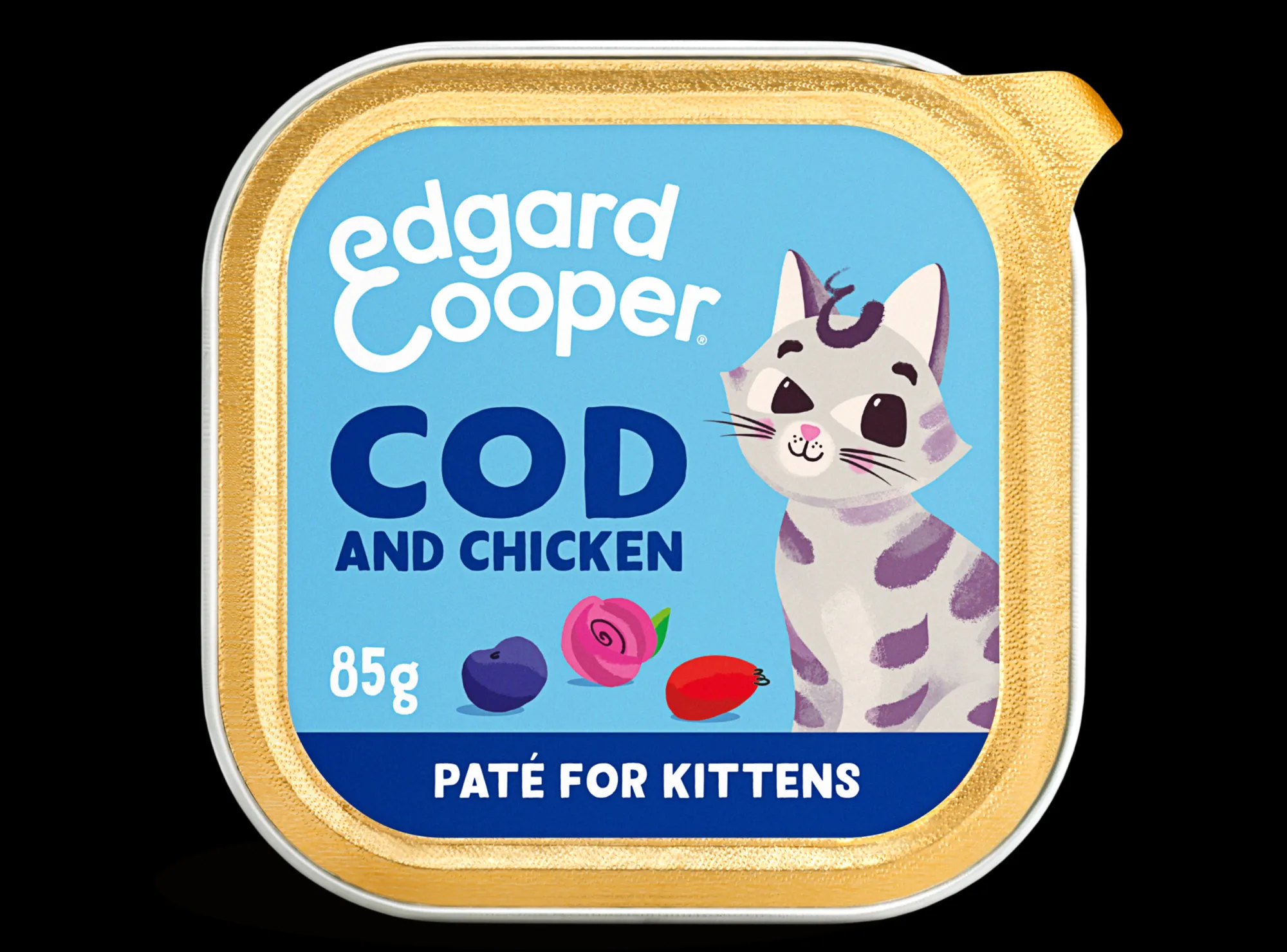 Kat Voeding|ohgreen Kitten paté kabeljauw&kip 85g