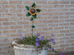 Decoratie|ohgreen Kleine zonnebloem windmolen