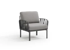 Tuinmeubelen|ohgreen Komodo poltrona antracite grigio