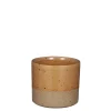 Potten En Vazen|ohgreen Lago pot rond bruin - h10xd11cm
