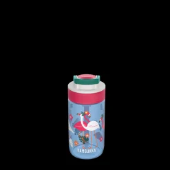 Ecocheques|Onderweg|ohgreen Lagoon 400ml blue flamingo
