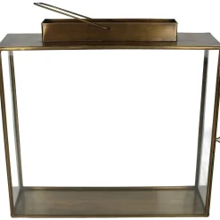 Sfeermakers|ohgreen Lantaarn messing goud 35x10x34cm