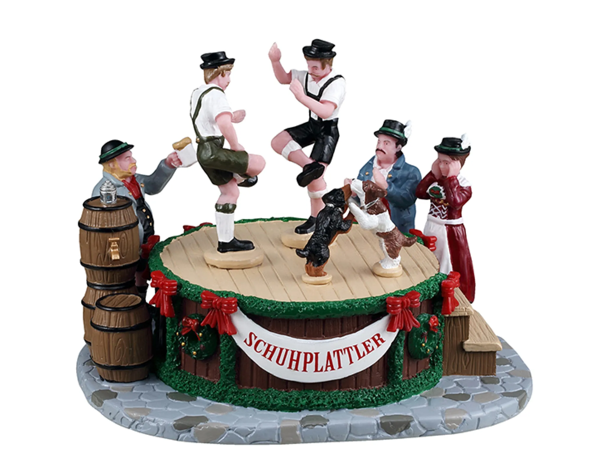 Lemax Kerstdorpen|ohgreen Leapin' lederhosen