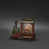 Deco Verlichting Binnen|ohgreen Led kerstlantaarn locomotief met kerstman en zak met kerstcadeaus
