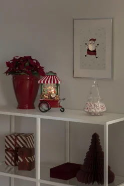 Deco Verlichting Binnen|ohgreen Led kerstlantaarn werkplaats van de kerstman