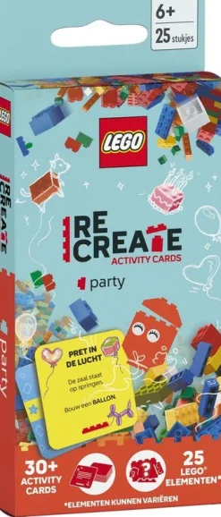 Boeken|ohgreen Lego recreate activity cards: party