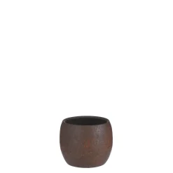 Potten En Vazen|ohgreen Lester pot rond roest stone - h12xd14cm