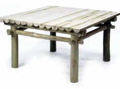 Meubilair|ohgreen Lounge tafel teak natural 80x80h40cm