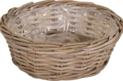 Manden|ohgreen Mand Evi rond laag d35x13cm