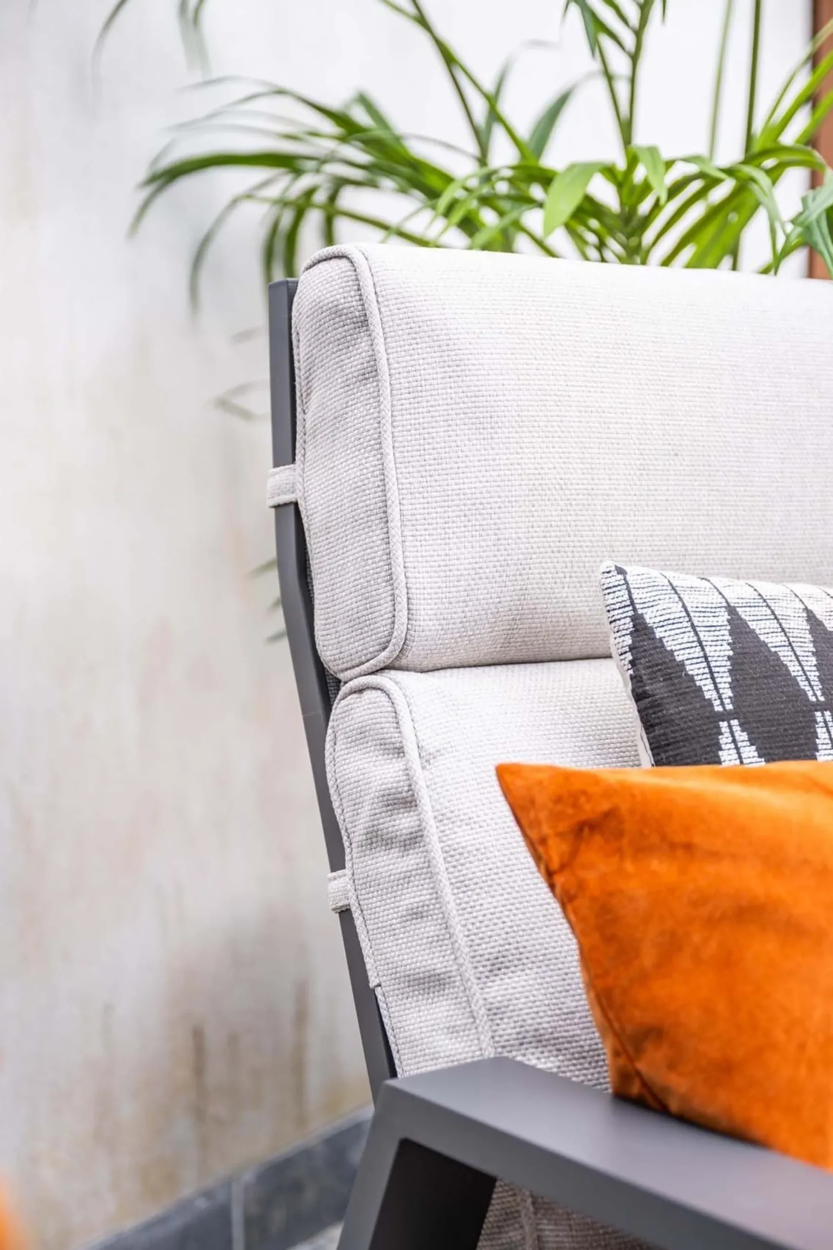 Tuinmeubelen|ohgreen Max verstelbare relaxfauteuil met voetenbank