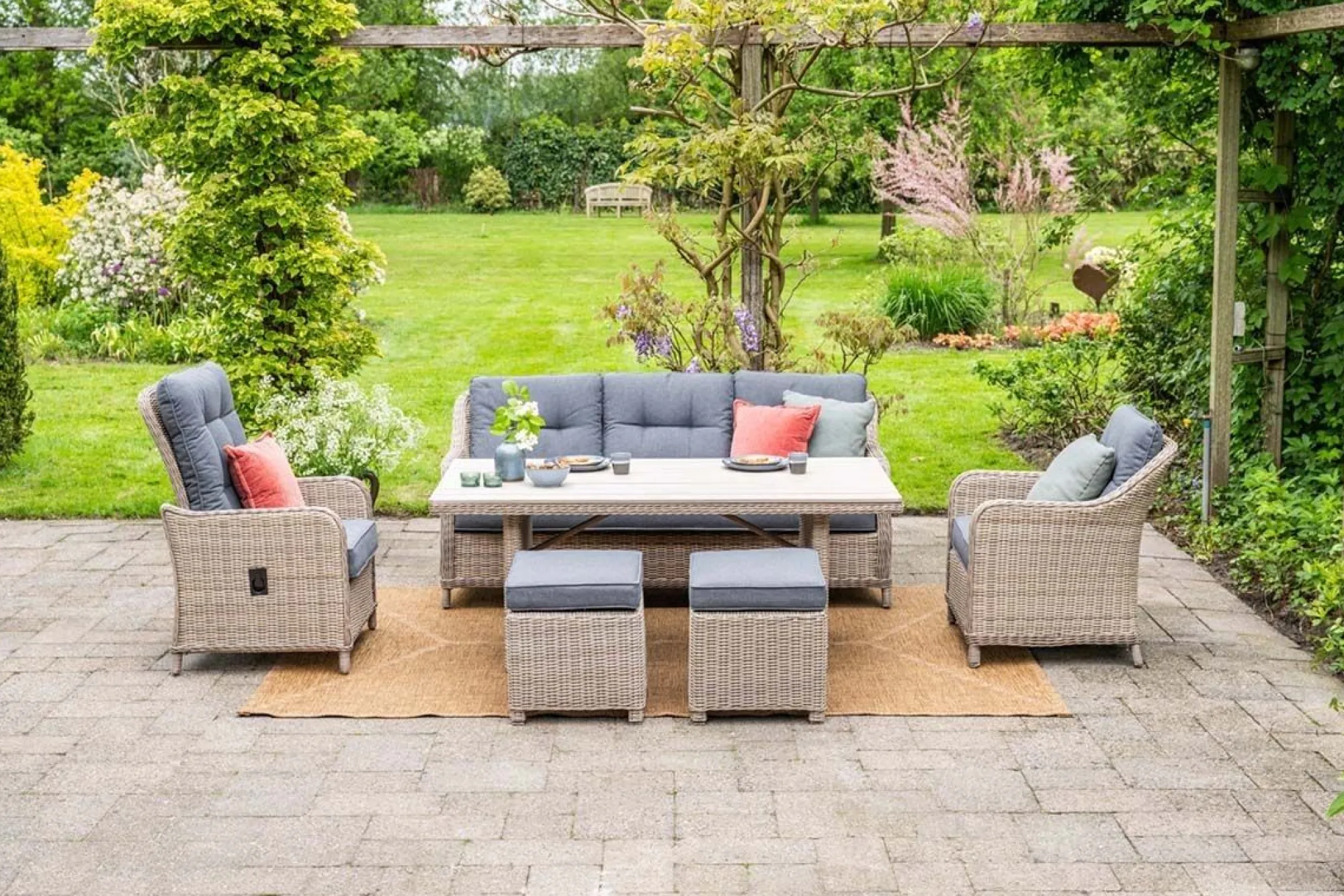 Tuinmeubelen|ohgreen Milwaukee lounge fauteuil