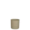 Potten En Vazen|ohgreen Momo pot cilinder taupe - h14xd14cm