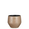 Potten En Vazen|ohgreen Morris pot rond taupe - h17xd19cm