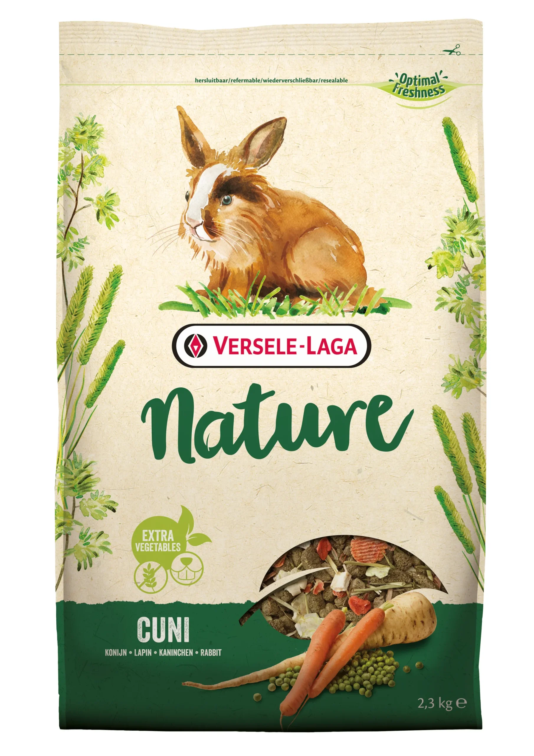 Knaagdieren Voeding|ohgreen Nature Cuni 2,3kg