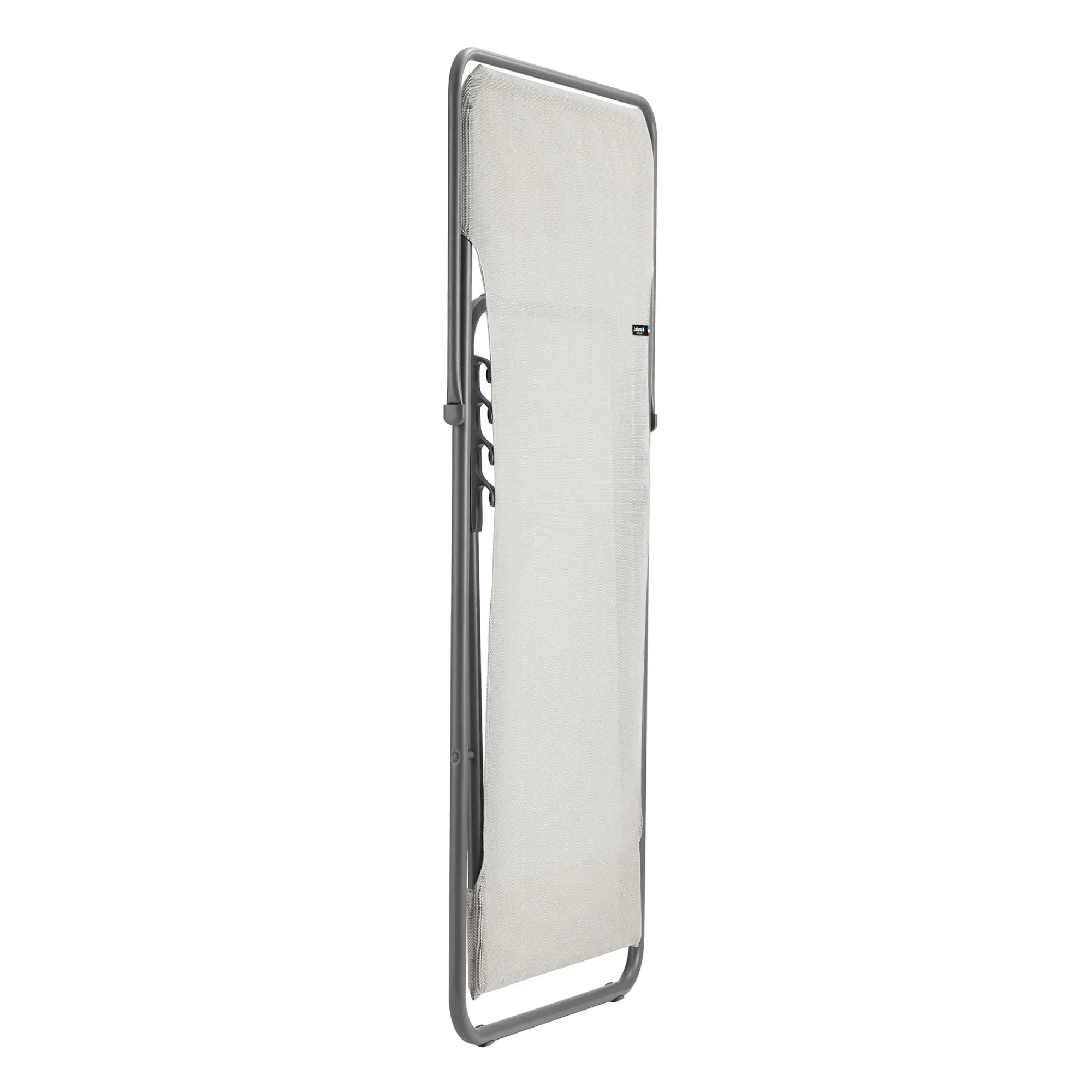 Tuinmeubelen|ohgreen Opvouwbaar ligbed met meerdere standen seigle beige