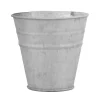 Metaal|ohgreen Oud zink bloempot 12 cm