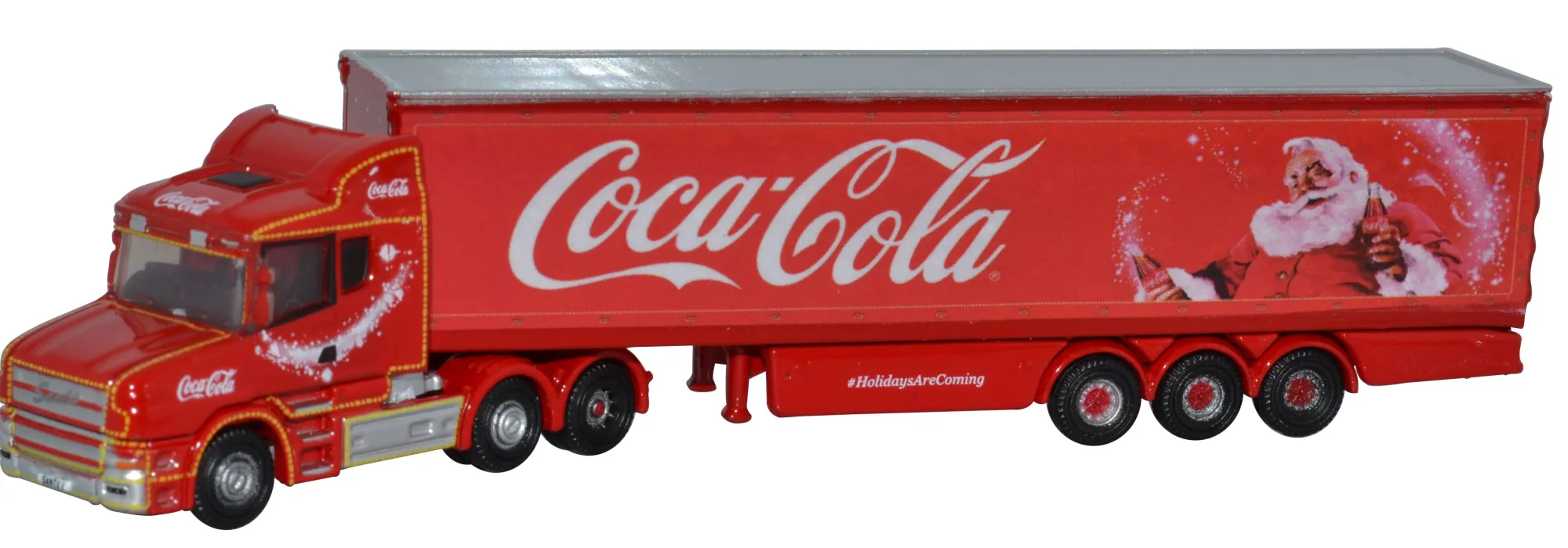 Lemax Kerstdorpen|ohgreen Oxford christmas truck coca-cola 1:148 rood