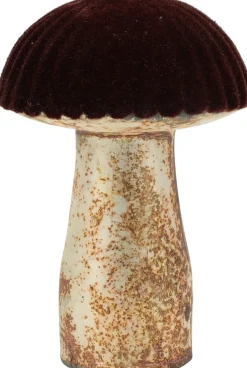 Sfeermakers|Herfst|ohgreen Paddenstoel in glas bruin 9cm