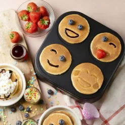 Keukentoestellen|ohgreen Pannenkoekenplaat emoji 4P