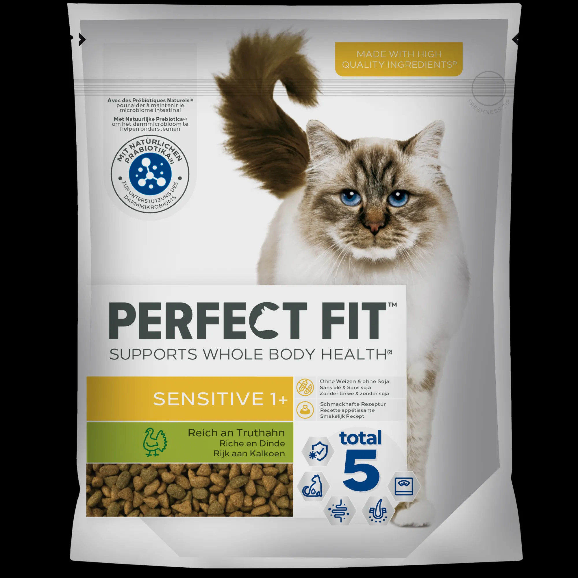 Kat Voeding|ohgreen Perfect fit cat dry sensitive turkey 750g