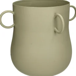Sfeermakers|ohgreen Planter ijzer ivoor 32x32x26.5cm