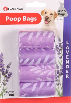 Verzorging|ohgreen Poepzakjes lavender - 4x15st