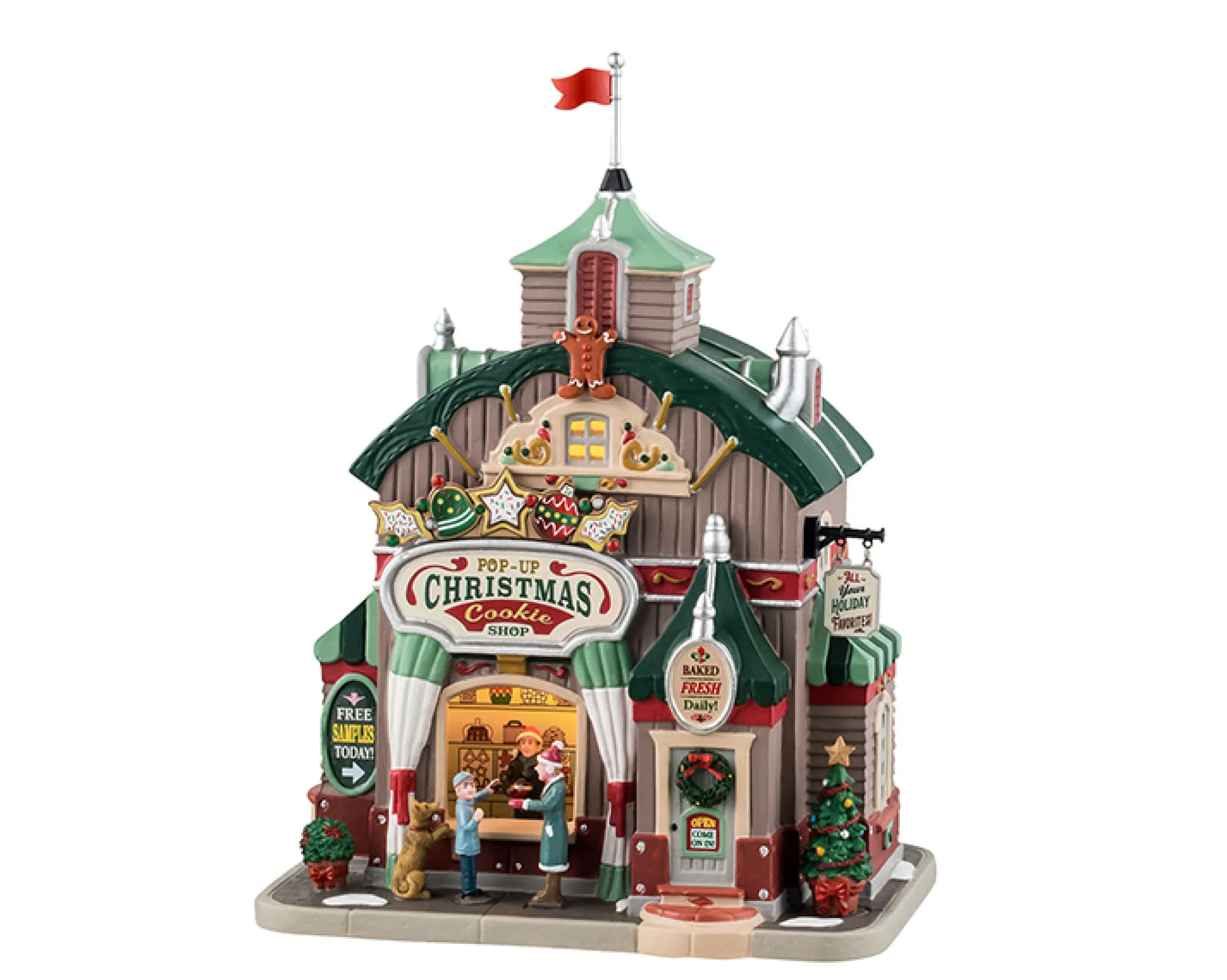 Lemax Kerstdorpen|ohgreen Pop-up christmas cookie shop