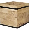 Hout|ohgreen Pot Acacia FSC kubiek w35h36